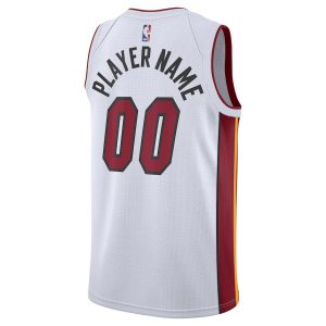 Miami Heat Nike 2021 Swingman Custom Jersey