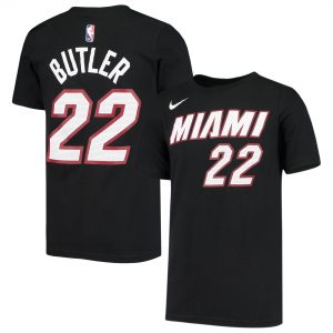 Jimmy Butler Miami Heat Nike Youth Logo Name & Number T-Shirt