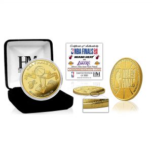Los Angeles Lakers vs. Miami Heat Highland Mint 2020 NBA Finals Matchup Gold Mint Coin