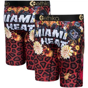 Men’s Miami Heat Ethika Fashion Bling Boxer Briefs