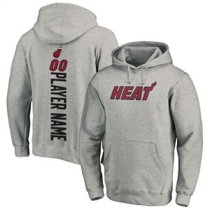 Men’s Miami Heat Personalized Playmaker Pullover Hoodie