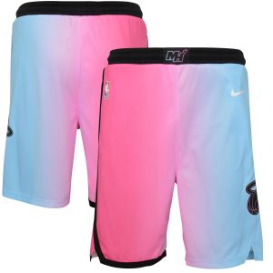 Miami Heat Nike Youth 2020/21 City Edition Swingman Shorts